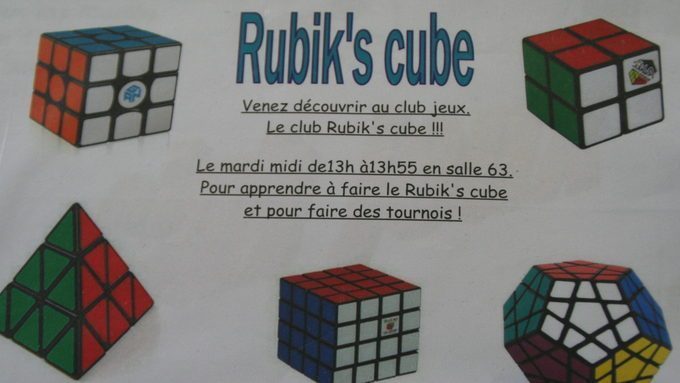 Le Club Rubik’s Cube