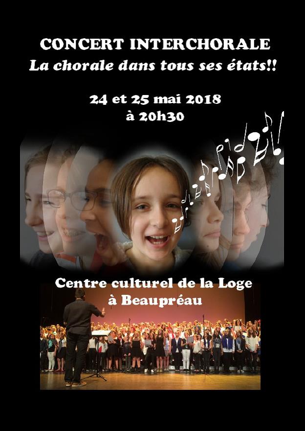 Concert interchorale : "La chorale dans tous ses états !!"