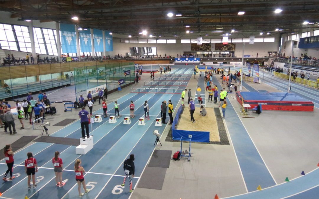 Championnat de France d’athlétisme en salle par équipe à Val de Reuil  le 7 et 8 février2019