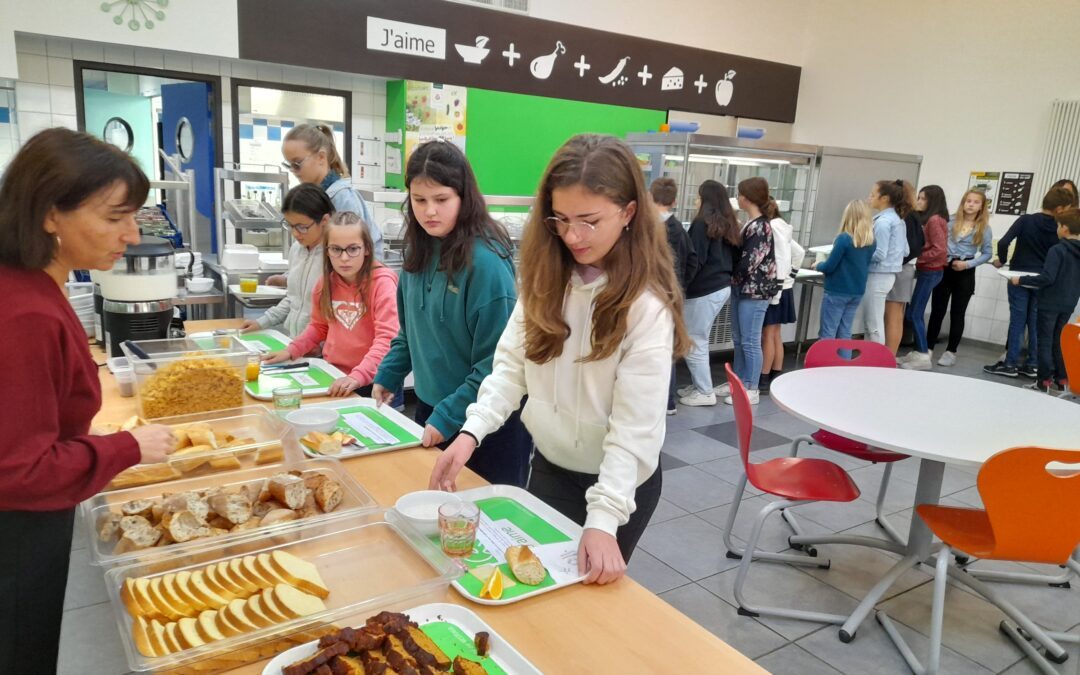 Niveau 6ème : Petit déjeuner éducatif